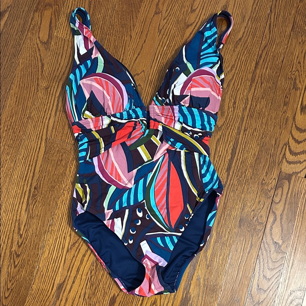 Women’s Multicolor Printed One-Piece Swimsuit
